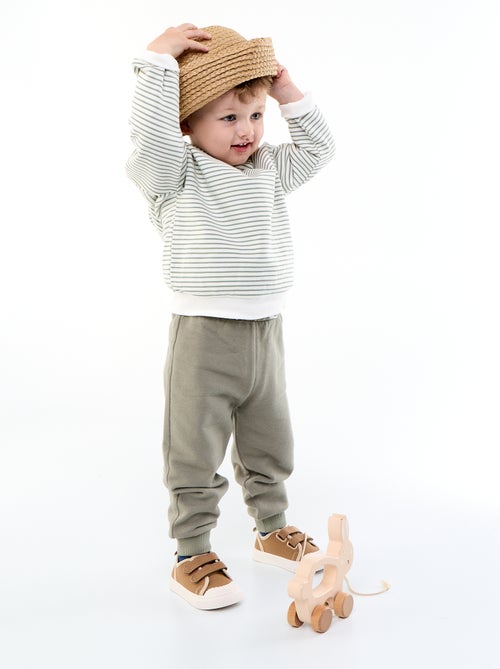 Ensemble sweat + jogging + t-shirt - 3 pièces - Kiabi