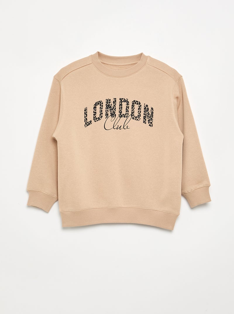 Ensemble sweat + legging - 2 pièces Beige - Kiabi