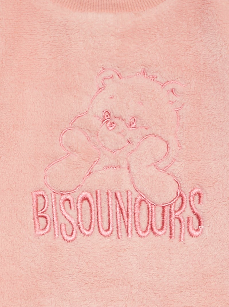 Ensemble sweat + legging 'Bisounours' - 2 pièces Rose - Kiabi