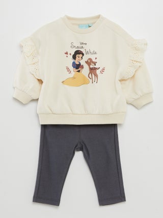 Ensemble sweat + legging 'Blanche Neige' 'Disney' - 2 pièces