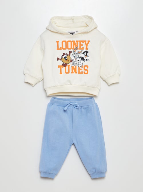 Ensemble sweat + legging côtelé 'Looney Toons' - 2 pièces - Kiabi