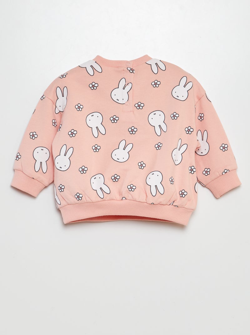 Ensemble sweat + legging 'Miffy' - 2 pièces Rose - Kiabi