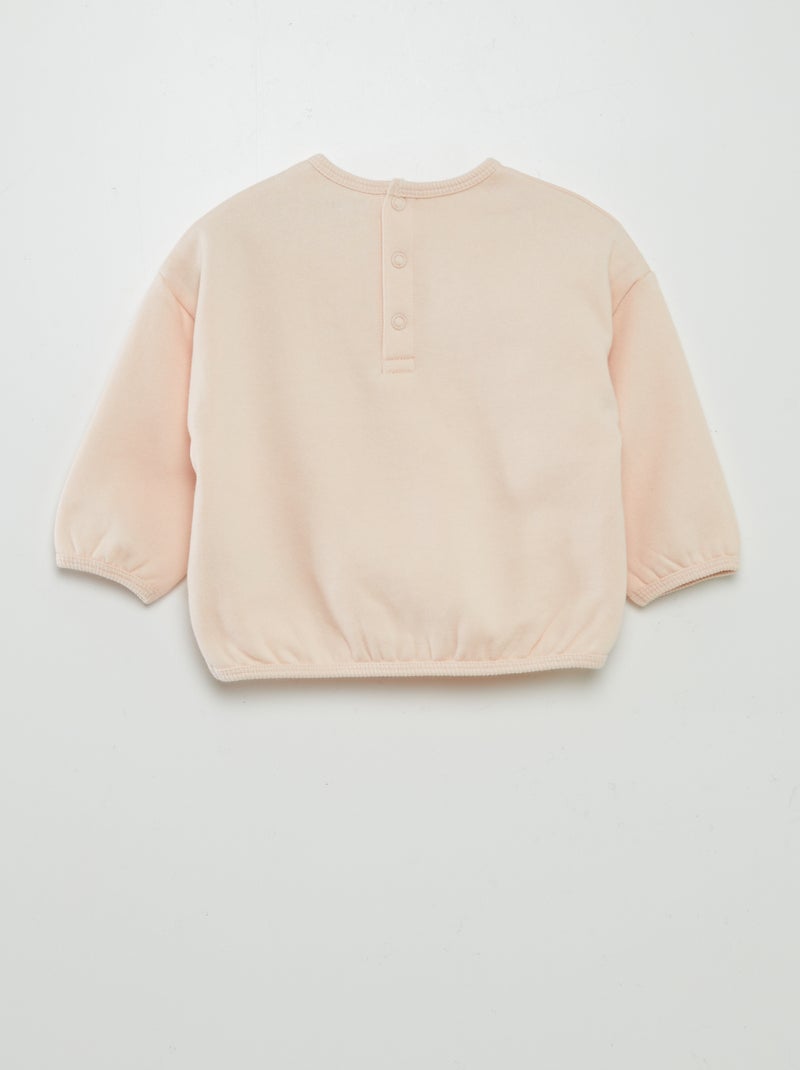 Ensemble sweat + pantalon de jogging - ;2 pièces ROSE - Kiabi