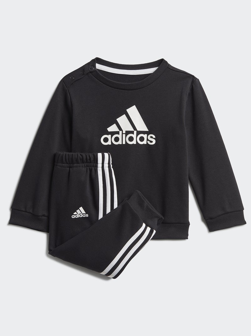 Ensemble sweat + pantalon de jogging 'adidas' - 2 pièces Noir/blanc - Kiabi