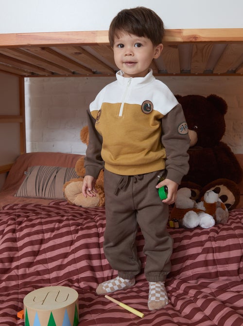 Ensemble sweat + pantalon de jogging - Kiabi