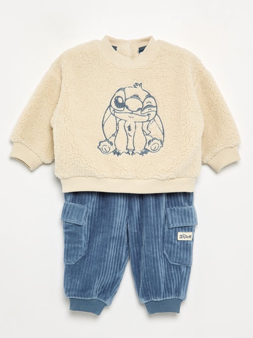 Ensemble sweat + pantalon 'Disney' multipoches - 2 pièces - Kiabi