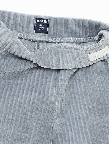 Ensemble sweat + pantalon en velours côtelé