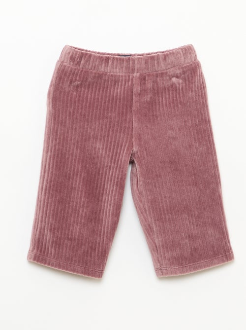 Ensemble sweat + pantalon en velours côtelé - Kiabi Ensemble sweat + pantalon en velours côtelé - Kiabi