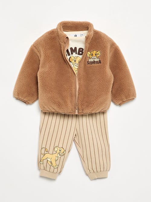 Ensemble sweat + t-shirt + pantalon 'Disney' - 3 pièces - Kiabi Ensemble sweat + t-shirt + pantalon 'Disney' - 3 pièces - Kiabi