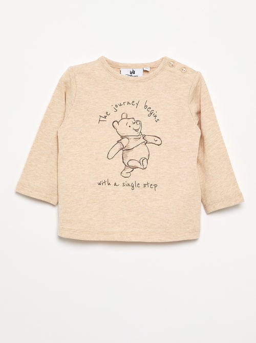 Ensemble sweat + t-shirt + pantalon 'Winnie' 'Disney' - 3 pièces - Kiabi Ensemble sweat + t-shirt + pantalon 'Winnie' 'Disney' - 3 pièces - Kiabi