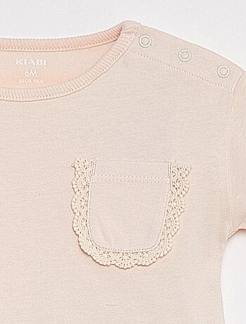 Ensemble t-shirt à manches courtes + legging - 2 pièces