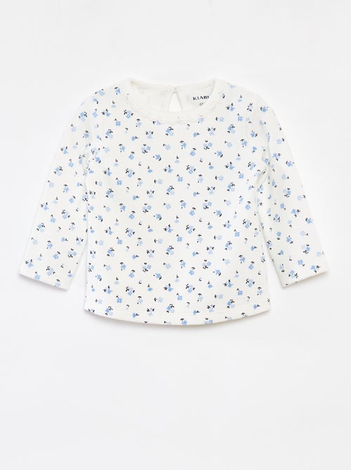 Ensemble t-shirt à manches longues + legging - 2 pièces - Kiabi