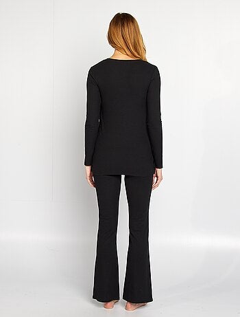 Ensemble t-shirt allaitement + pantalon - 2 pièces