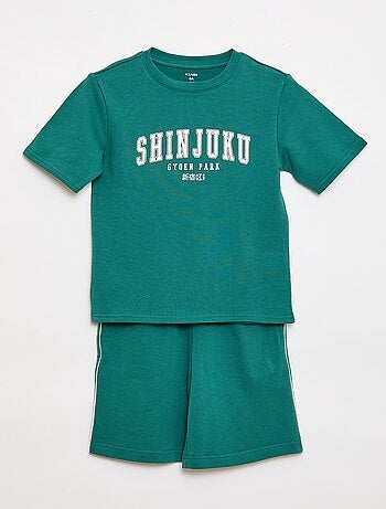 Ensemble t-shirt + bermuda - 2 pièces