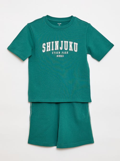 Ensemble t-shirt + bermuda - 2 pièces - Kiabi