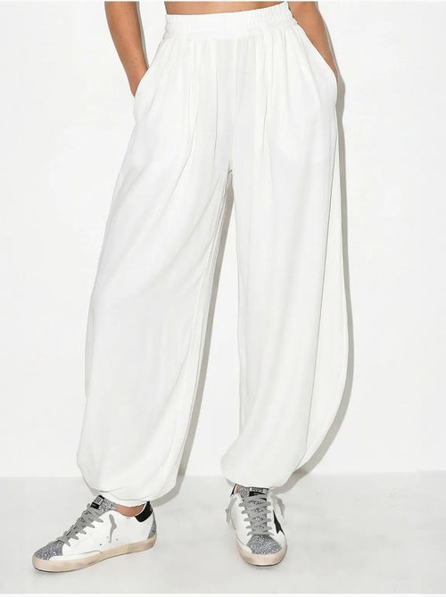 Ensemble t-shirt col rond et pantalon large lucci - Kiabi