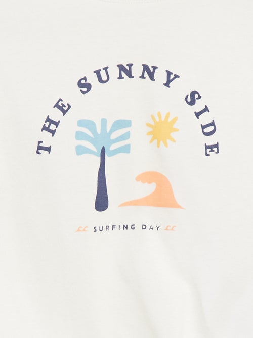 Ensemble t-shirt + cycliste - Grafik Edition - Kiabi