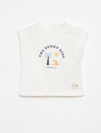 Ensemble t-shirt + cycliste imprimé - Grafik Edition