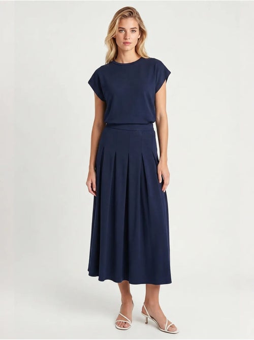 Ensemble t-shirt et jupe midi en jersey istanbul - Kiabi