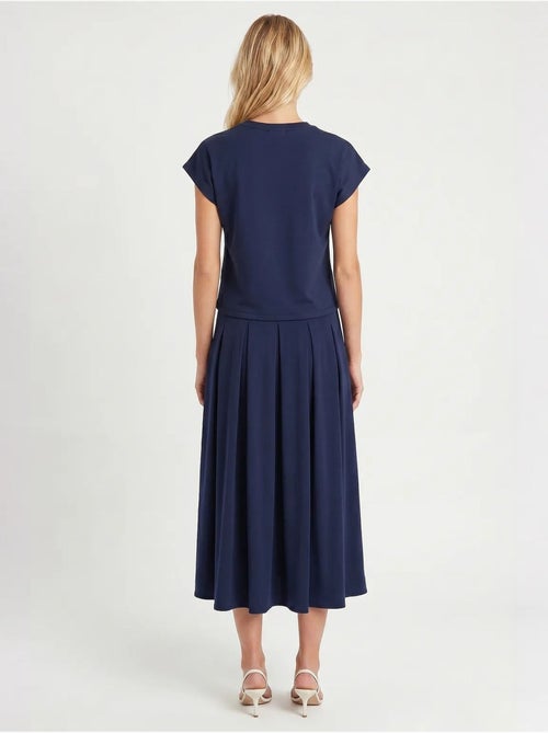 Ensemble t-shirt et jupe midi en jersey istanbul - Kiabi