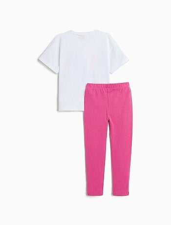 Ensemble T-shirt et leggings Stitch, MO Fashion
