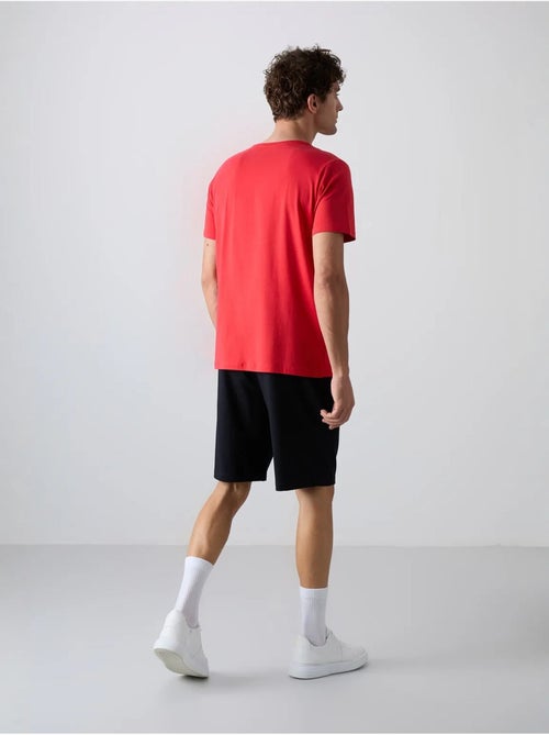 Ensemble t-shirt et short imprimé en jersey de coton tommy - Kiabi Ensemble t-shirt et short imprimé en jersey de coton tommy - Kiabi