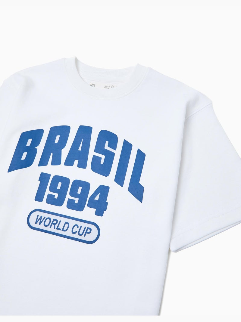 Ensemble T-shirt et short, MO Fashion Bleu - Kiabi