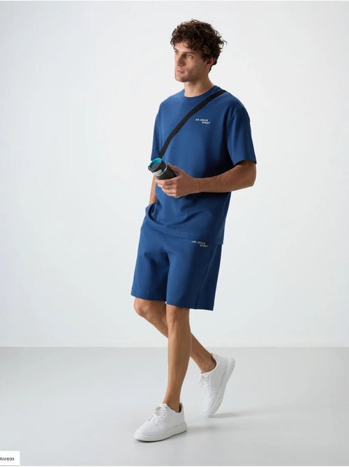 Ensemble t-shirt et short oversize tommy - Kiabi