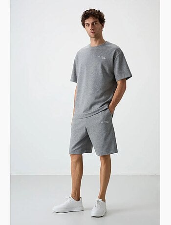 Ensemble t-shirt et short oversize tommy