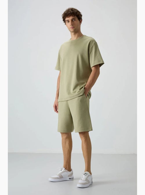 Ensemble t-shirt et short oversize tommy - Kiabi