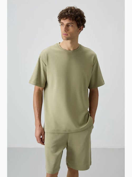 Ensemble t-shirt et short oversize tommy - Kiabi