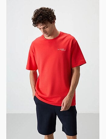 Ensemble t-shirt et short oversize tommy
