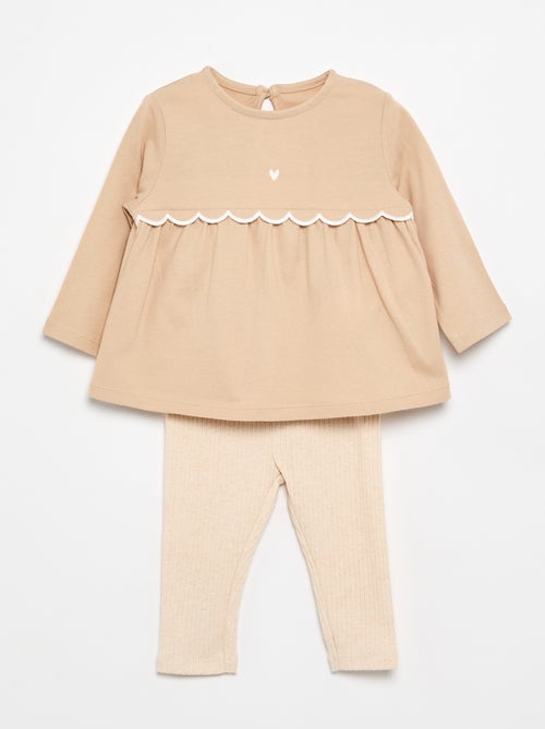 Ensemble T-shirt + legging - Kiabi