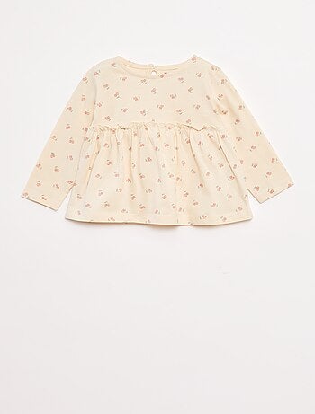 Ensemble t-shirt + legging côtelé - 2 pièces