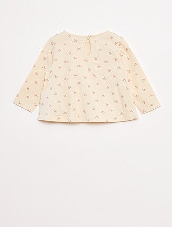 Ensemble t-shirt + legging côtelé - 2 pièces