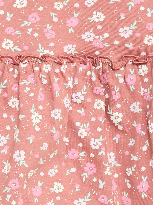 Ensemble t-shirt + legging côtelé - 2 pièces - Kiabi