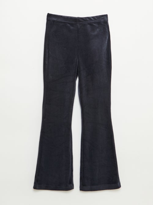 Ensemble t-shirt + pantalon en velours - 2 pièces - Kiabi