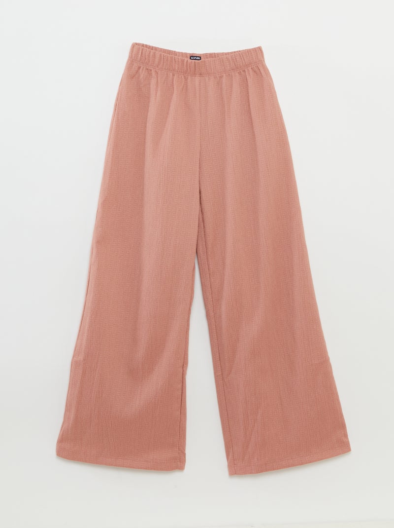 Ensemble t-shirt + pantalon fluides - 2 pièces ROSE - Kiabi