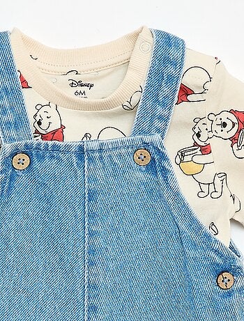 Ensemble t-shirt + salopette 'Mickey' 'Disney' - 2 pièces