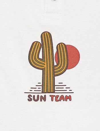 Ensemble t-shirt sans manches + short - 2 pièces