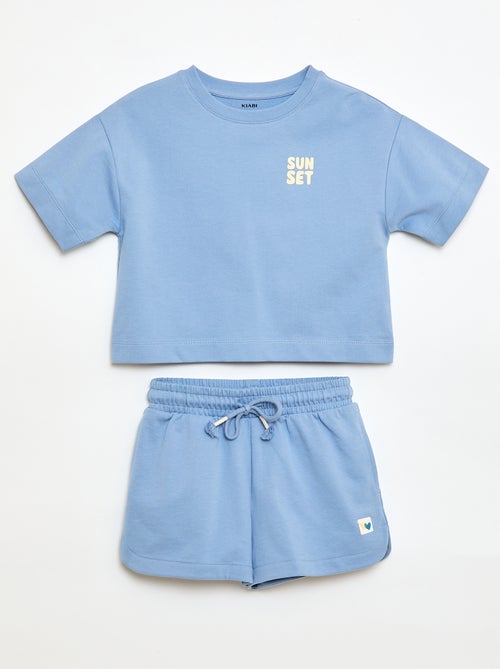 Ensemble T-shirt + Short - 2 pièces - Kiabi