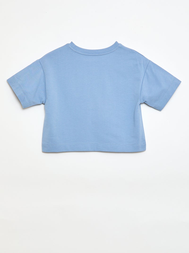 Ensemble T-shirt + Short - 2 pièces Bleu - Kiabi