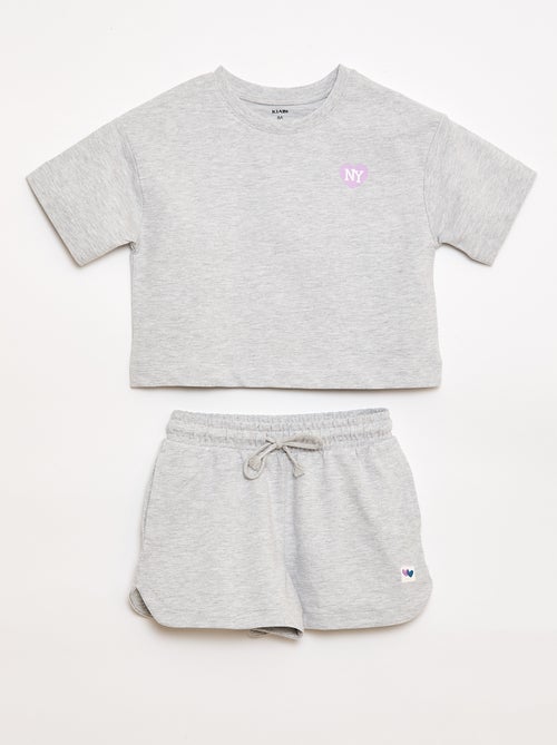 Ensemble T-shirt + Short - 2 pièces - Kiabi