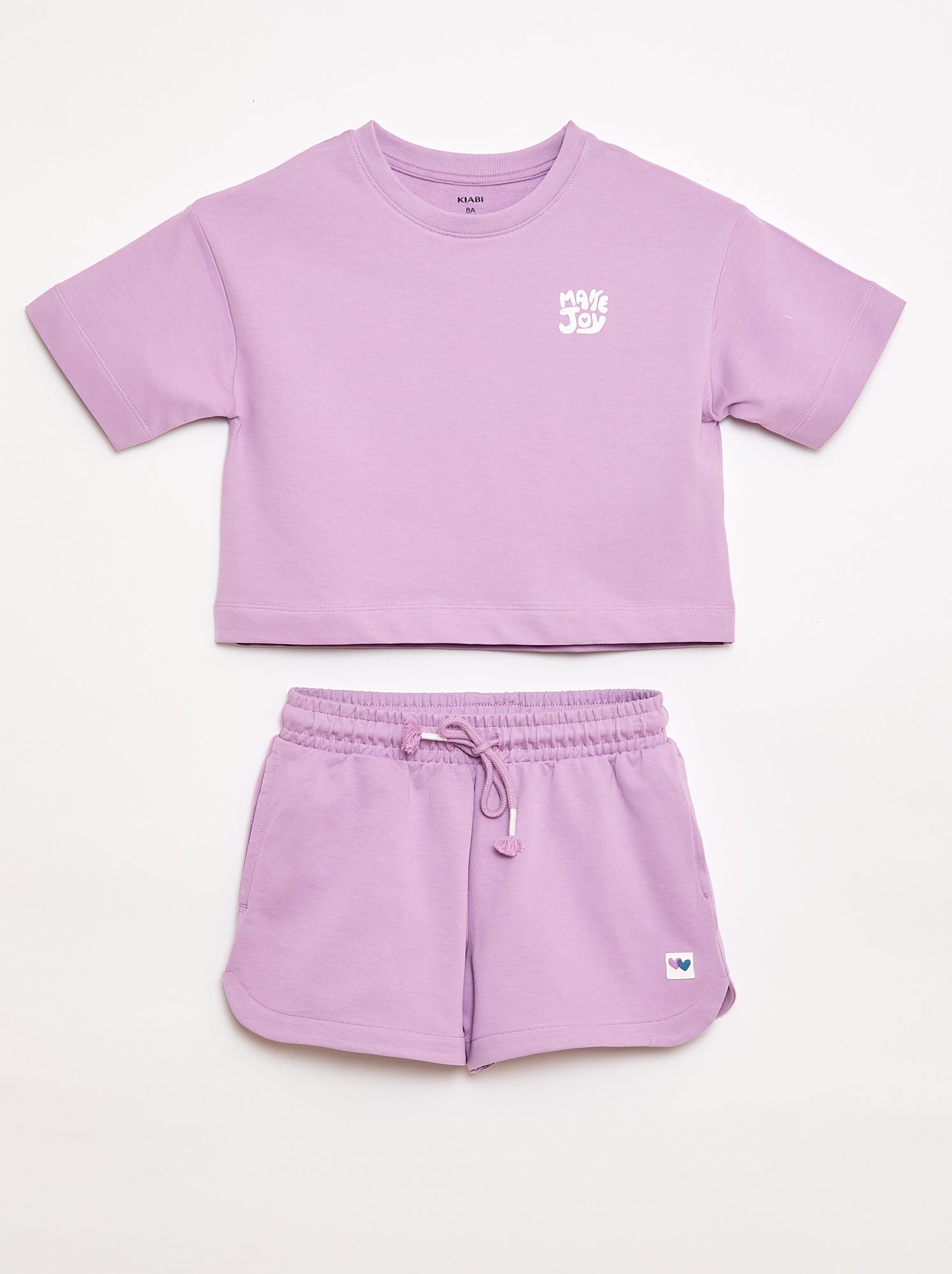 Ensemble T-shirt + Short - 2 pièces