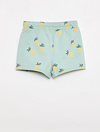 Ensemble t-shirt + short à motif - 2 pièces