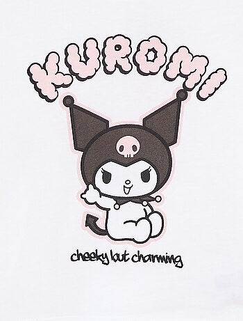 Ensemble t-shirt + short de pyjama 'Hello Kitty' - 2 pièces