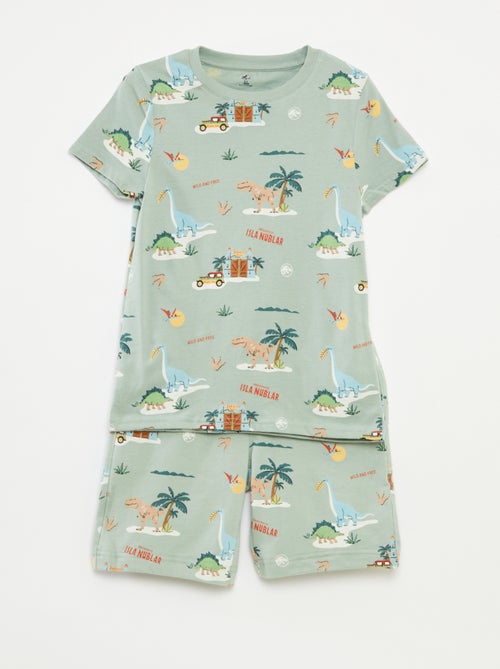 Ensemble t-shirt + short 'Jurassic World' - 2 pièces - Kiabi