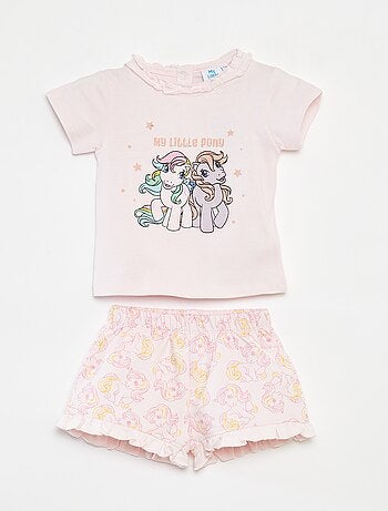Ensemble t-shirt + short 'My Little Pony' - 2 pièces