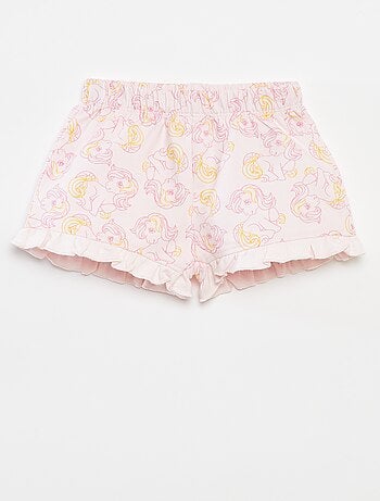 Ensemble t-shirt + short 'My Little Pony' - 2 pièces