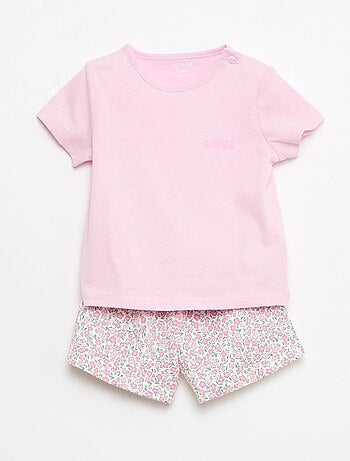 Ensemble T-shirt + short